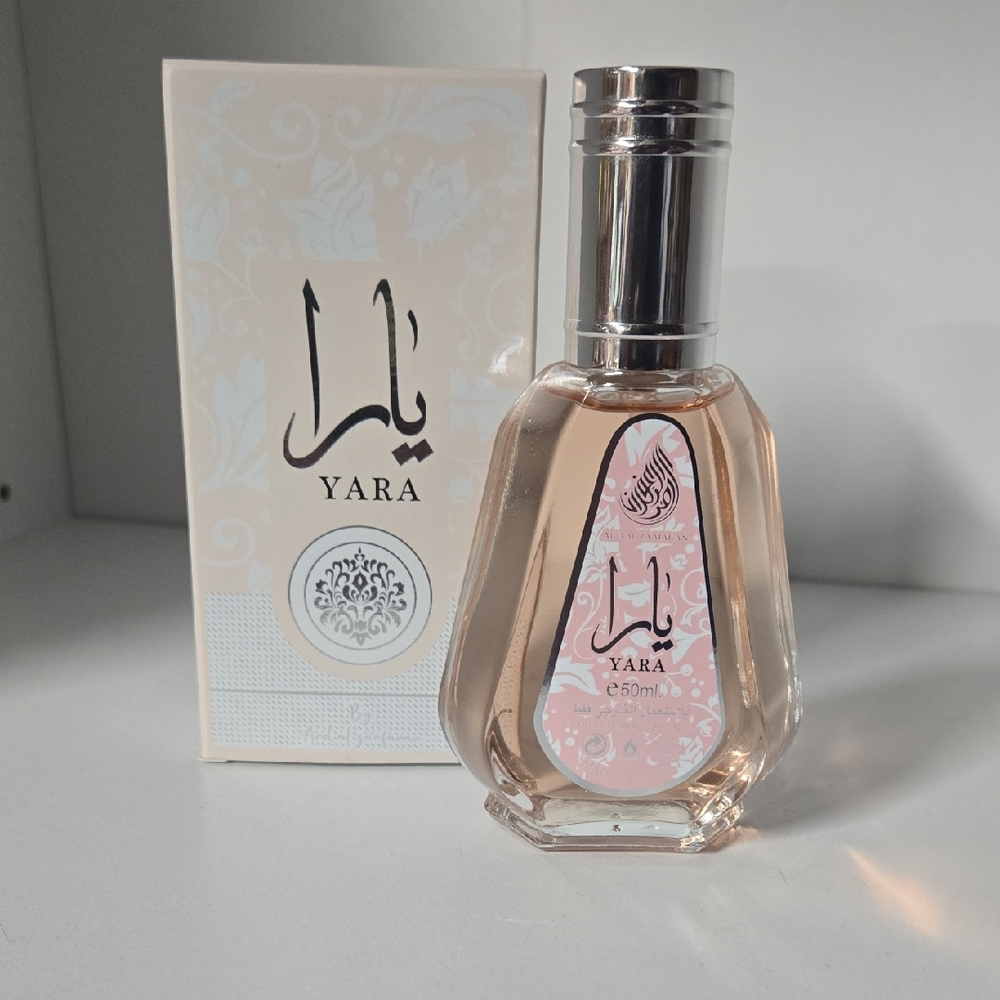 Yara Women's Perfume - Pink and Silver
